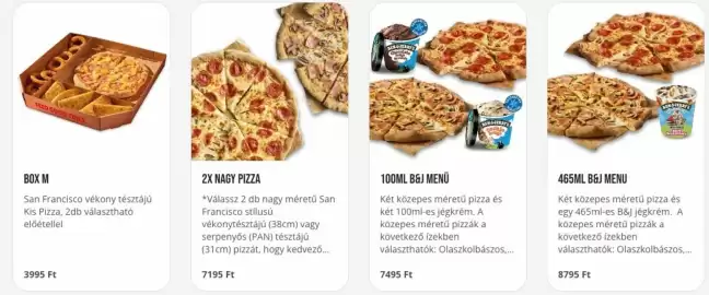 Pizza Hut akciós újság Oldal 1