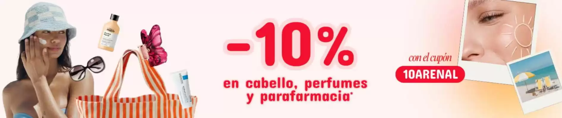 Arenal Perfumerías (válido hasta el 30-06)