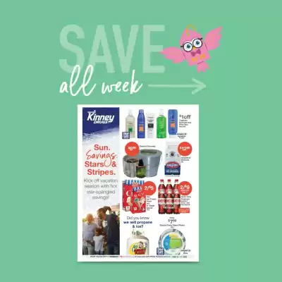 Kinney Drugs (valid until 27-06)