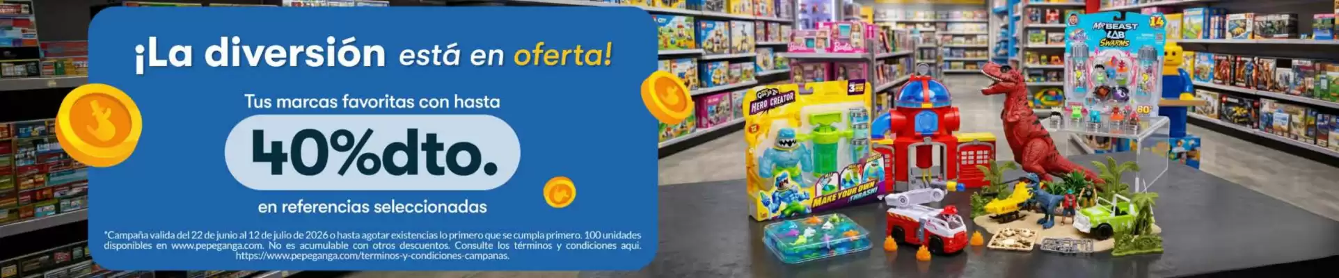 Pepe Ganga (válido hasta 14-07)