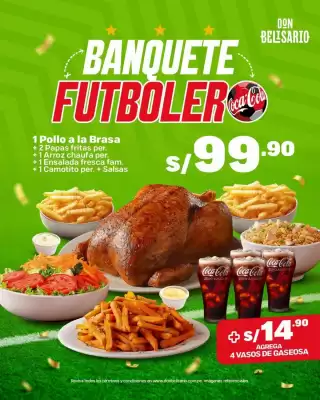 Don Belisario (válido hasta 31-07)