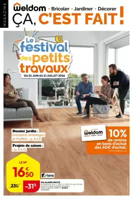 Weldom (valable jusqu'au 21-07)