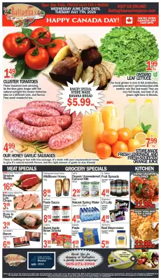 Battaglia's Marketplace flyer (valid until 7-07)