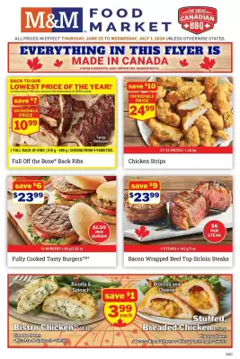 M & M Food Market flyer