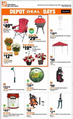 Home Depot flyer (valid until 9-07)