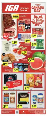 IGA flyer (valid until 2-07)