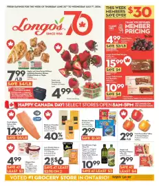 Longo's flyer week 26 Page 1