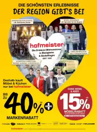 Hofmeister Prospekt Seite 1
