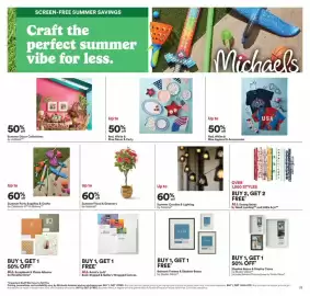 Michaels weekly ad week 26 Page 1