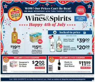 ShopRite flyer Page 1