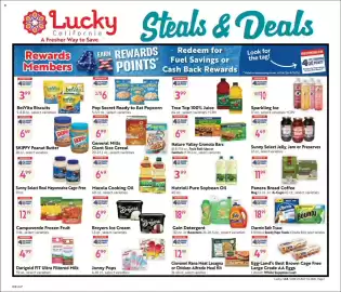 Lucky Supermarkets weekly ad Page 1