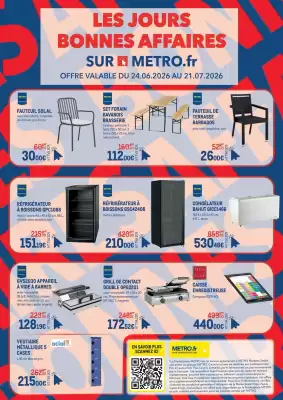 METRO (valable jusqu'au 21-07)