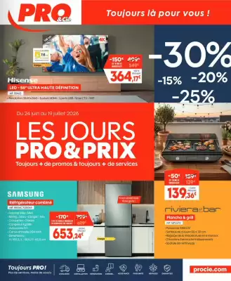 Pro&Cie (valable jusqu'au 19-07)