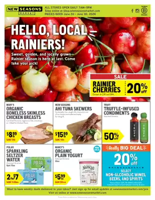 New Seasons Market (valid until 30-06)