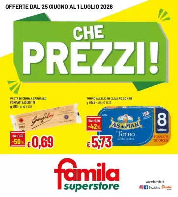 Famila Superstore (valido fino al 1-07)