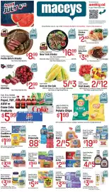 Maceys weekly ad Page 1