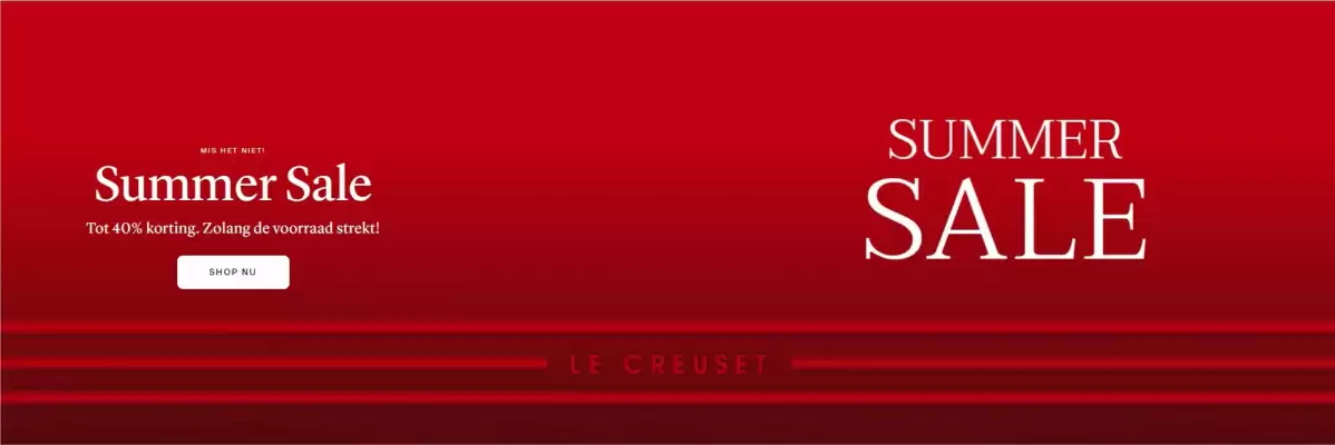 Le Creuset (geldig t/m 30-06)