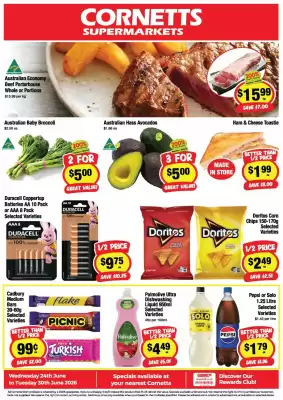 CORNETTS (valid until 30-06)
