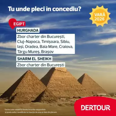 Dertour (valid până la 7-07)