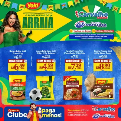 Catálogo Carvalho Supermercado (válido até 30-06)