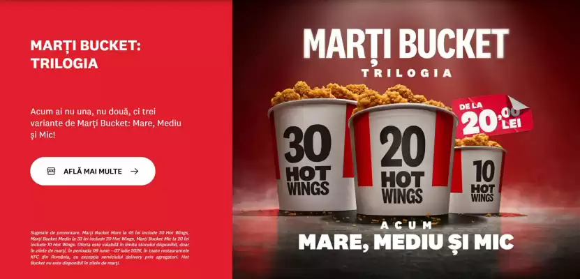 Catalog KFC (valid până la 7-07)