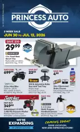 Princess Auto flyer Page 1