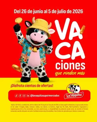 La Vaquita (válido hasta 5-07)
