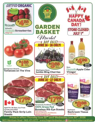 The Garden Basket flyer (valid until 30-06)
