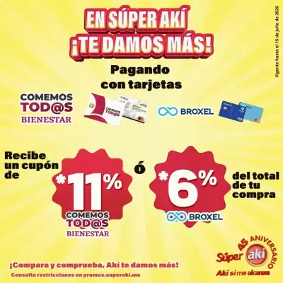 Folleto Super Aki