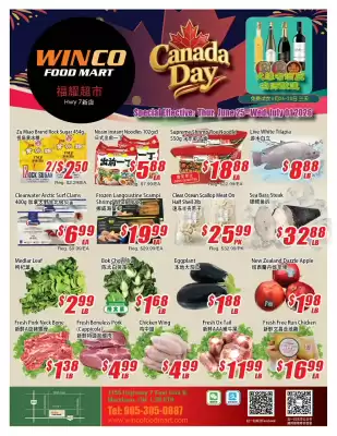 WinCo Food Mart flyer