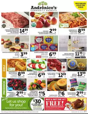 Andronico's (valid until 30-06)