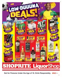 Shoprite Liquor catalogue week 26 Page 1