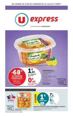 U Express (valable jusqu'au 12-07)