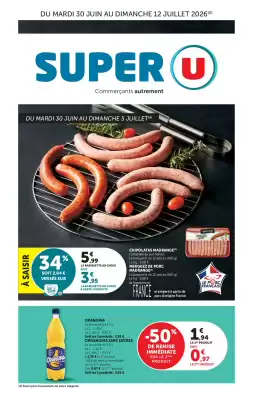 Super U (valable jusqu'au 12-07)