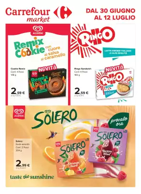 Volantino Carrefour Market (valido fino al 12-07)