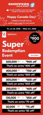Shoppers Drug Mart (valid until 1-07)