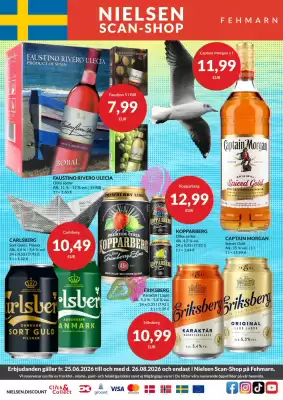Nielsen Discount reklamblad (giltig till och med 27-08)