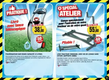 Catalogue Outiror page 3: Pulvérisateur sur roues €38,00