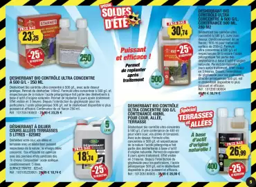 Catalogue Outiror page 5: STAR JARDIN DÉSHERBANT €18,74, STARNET Désherbant bio contrôle ultra concentré €23,25