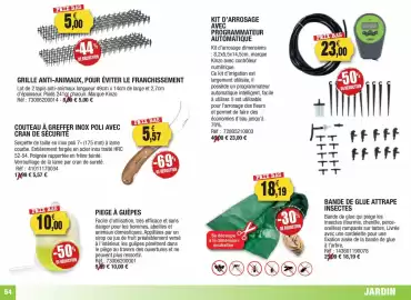Catalogue Outiror page 54: Kit d'arrosage avec programmateur automatique €23,00