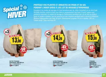 Catalogue Outiror page 57: PRIX FOUS €15,59, Housses €13,00