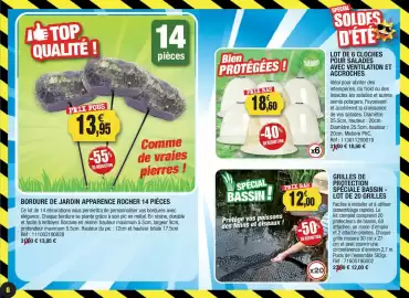 Catalogue Outiror page 8: BORDURE DE JARDIN APPARENCE ROCHER €13,95