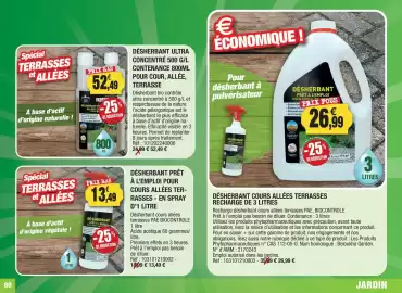 Catalogue Outiror page 80: ST42 DÉSHERBANT 500 G/L €52,49, Beloukha Garden DÉSHERBANT COURS ALLÉES TERRASSES €26,99