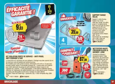 Catalogue Outiror page 87: Kit isolation porte de service - anti froid, anti courant d'air €9,03