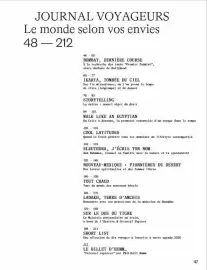 Catalogue Voyageurs du monde page 49