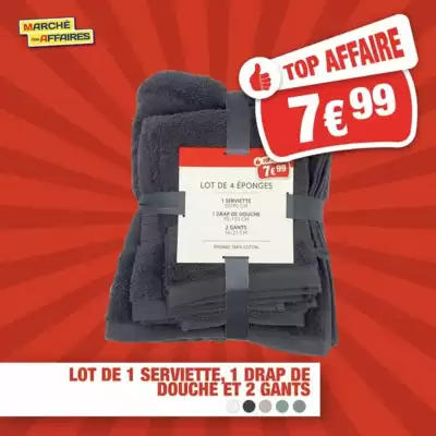 Catalogue Marché aux Affaires (valable jusqu'au 12-07)