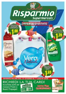 Risparmio (valido fino al 7-07)