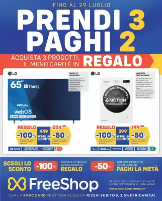 Volantino FreeShop (valido fino al 29-07)