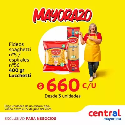 Central Mayorista (válido hasta 23-07)