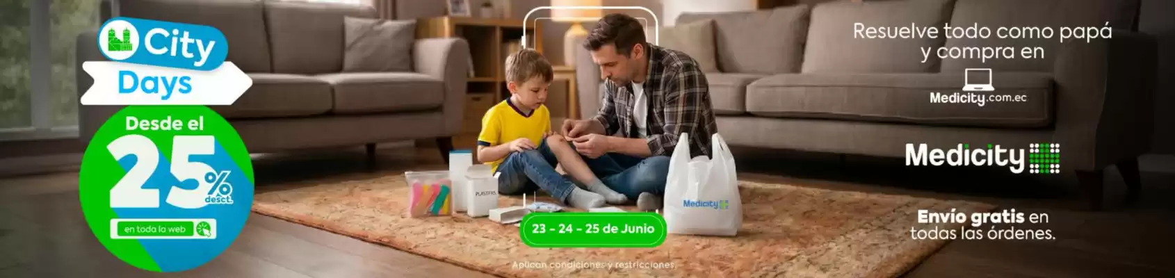 Farmacias Medicity (válido hasta 27-06)